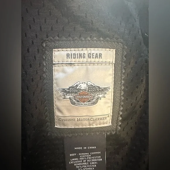 Harley-Davidson Women's Miss Enthusiast Leather Riding Jacket - Picture 7 of 10